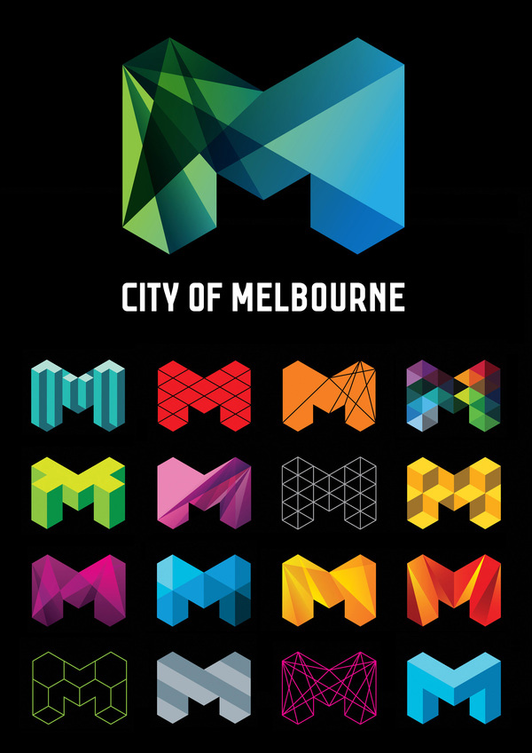 City-of-Melbourne-logo-variations